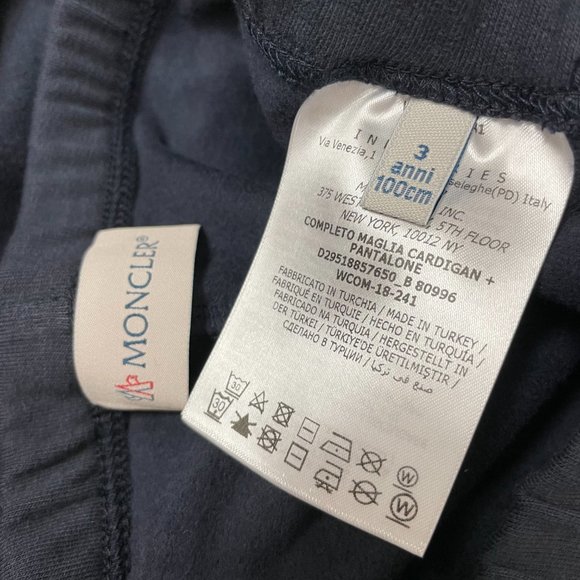 NWT Moncler Cardigan and Pants Set - Picture 13 of 14